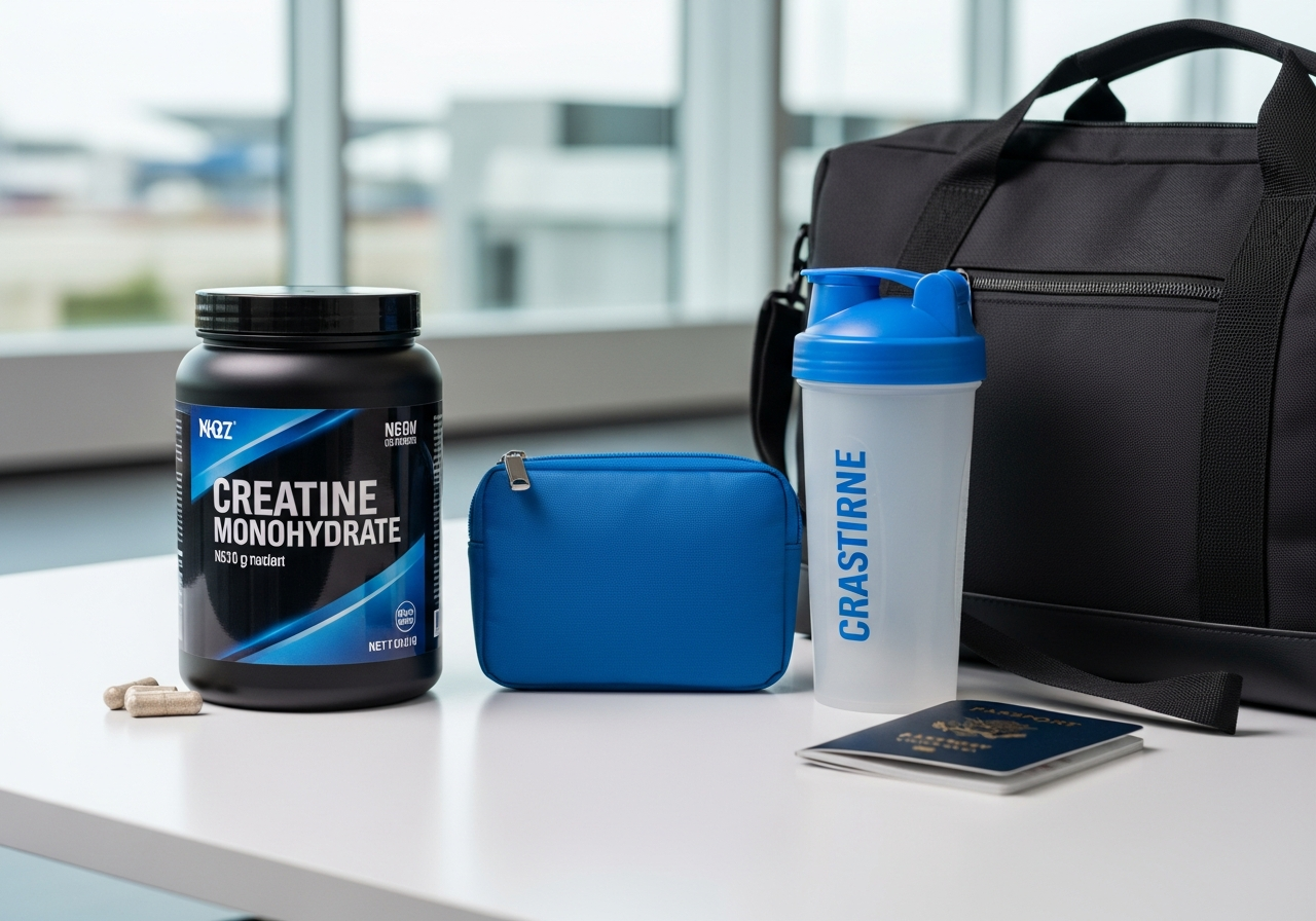 can you bring creatine on a plane — illustrative photo