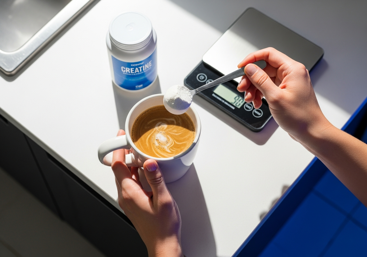How to mix creatine with coffee properly: the simplest step-by-step method