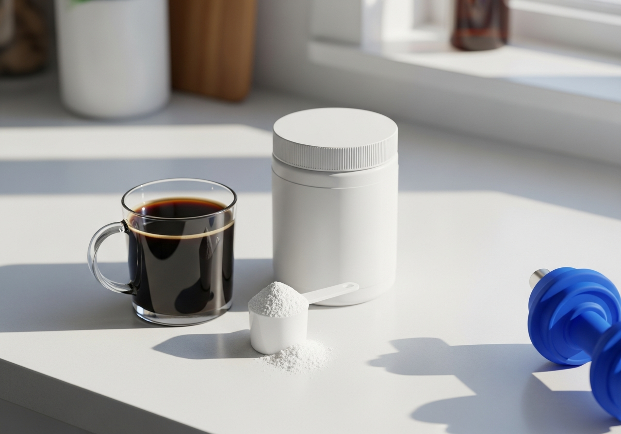 can you put creatine in coffee — illustrative photo