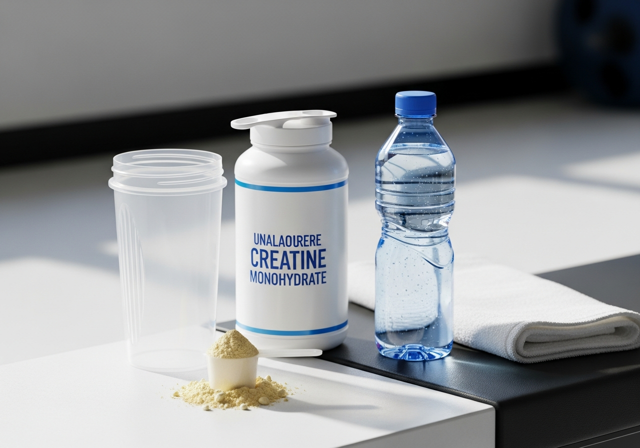 creatine and dehydration — illustrative photo
