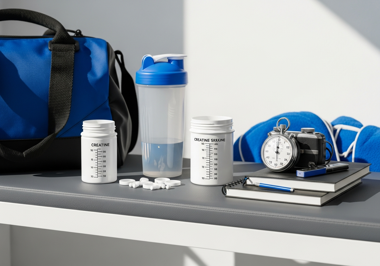 How to use creatine in real athletic life: step-by-step from training block to competition week
