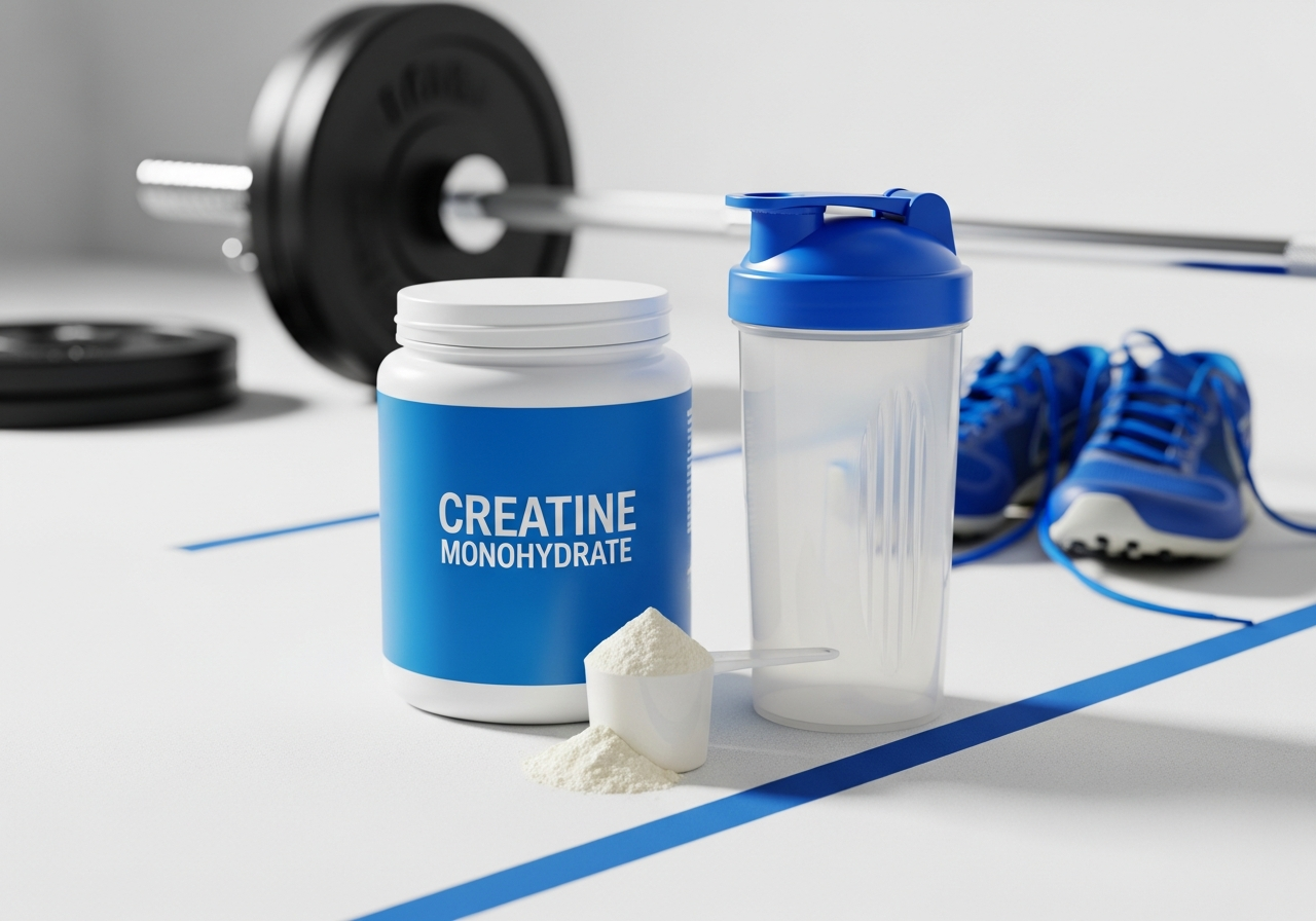 creatine for athletes — illustrative photo