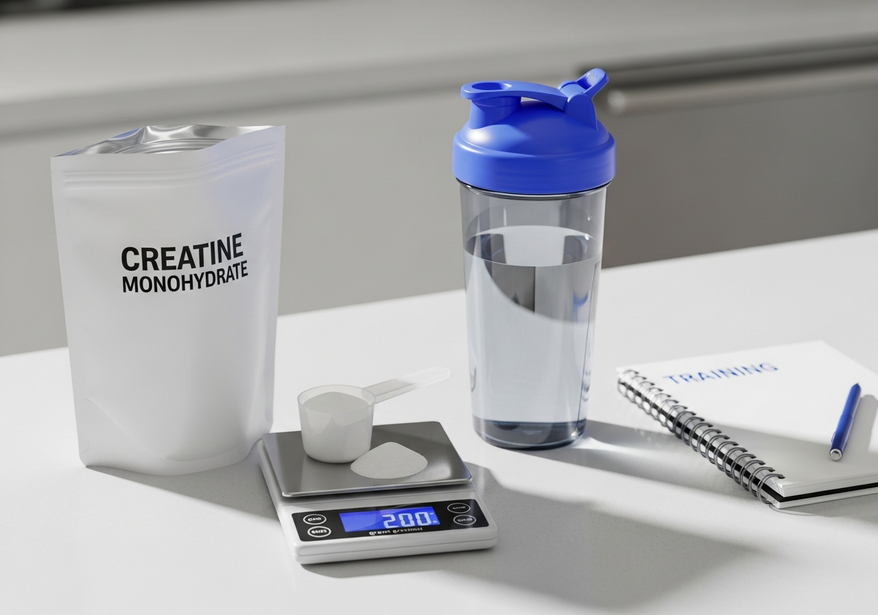 creatine for beginners — illustrative photo
