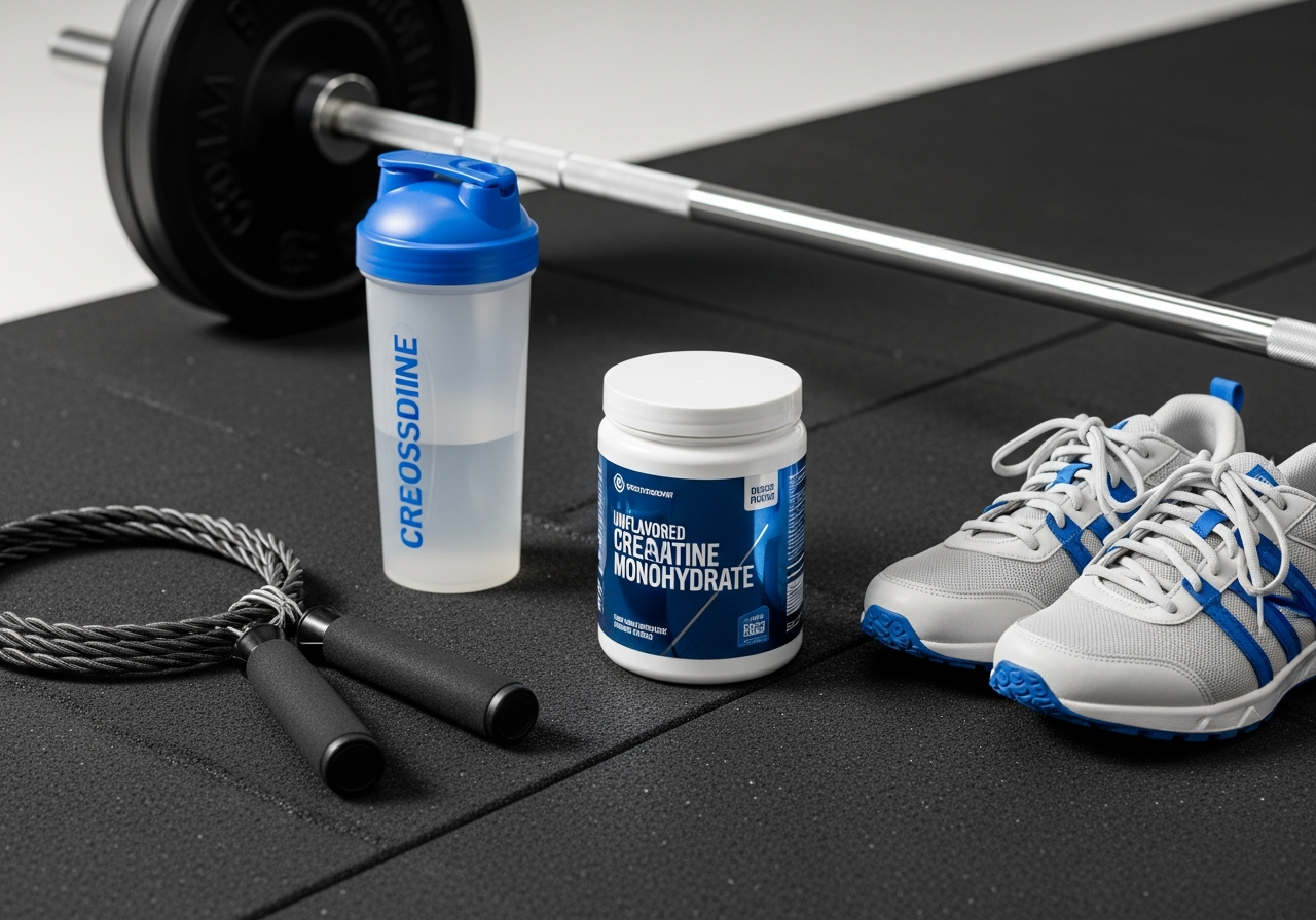 creatine for crossfit — illustrative photo