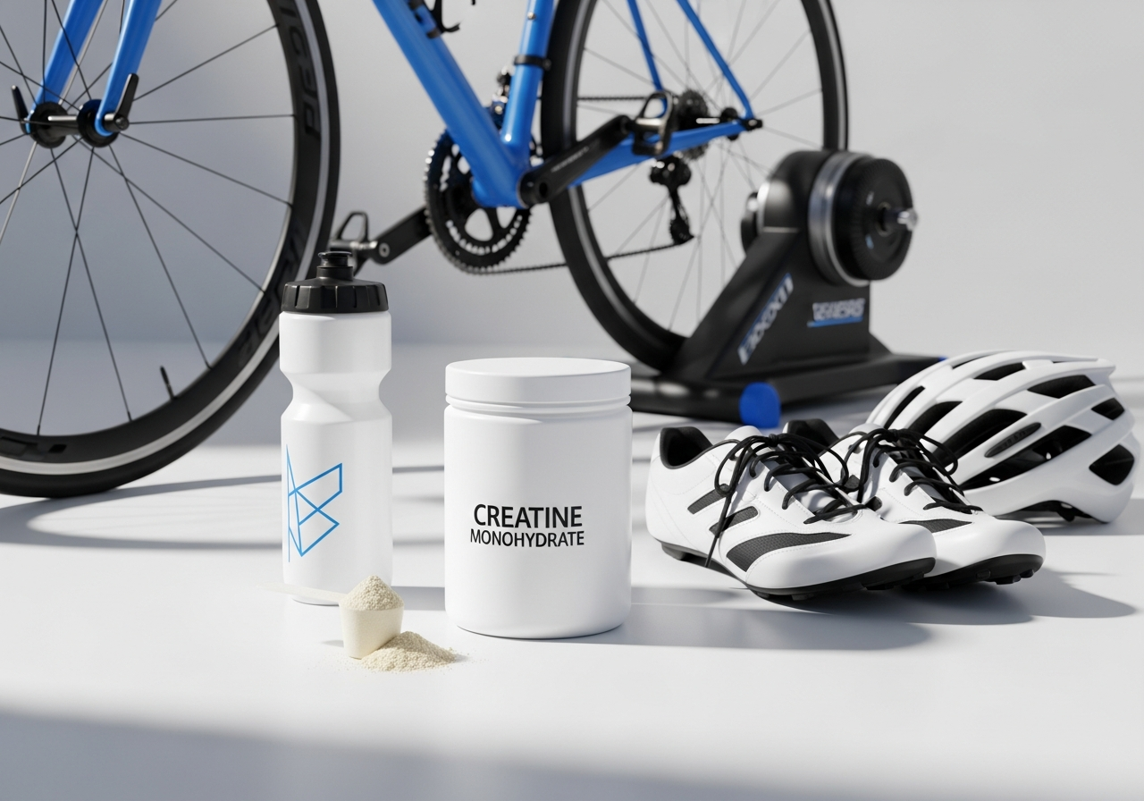 creatine for cyclists — illustrative photo