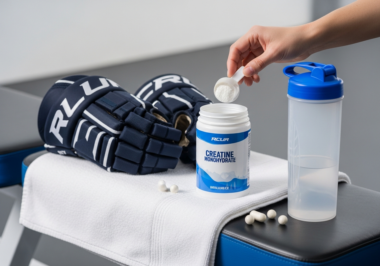 How to take creatine for hockey: the exact step-by-step plan for players