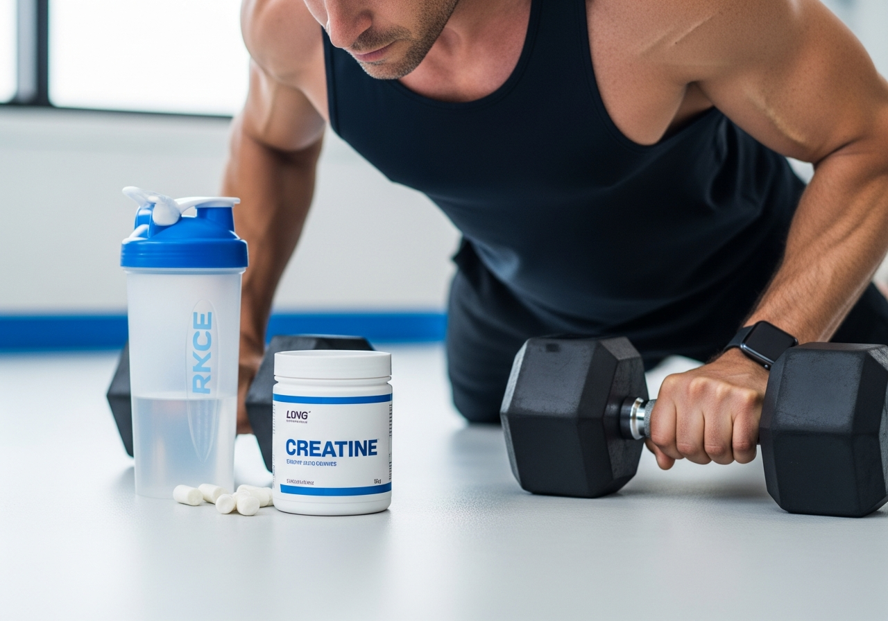 The real creatine benefits for men, and what results are realistic