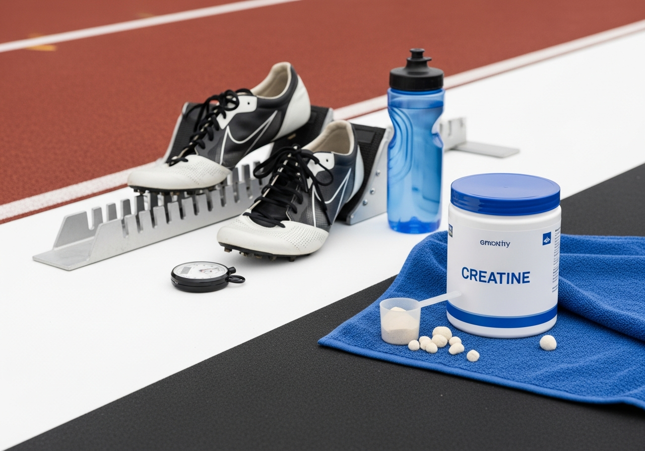 Why creatine makes the most sense for sprinters, milers, and runners who race with a kick