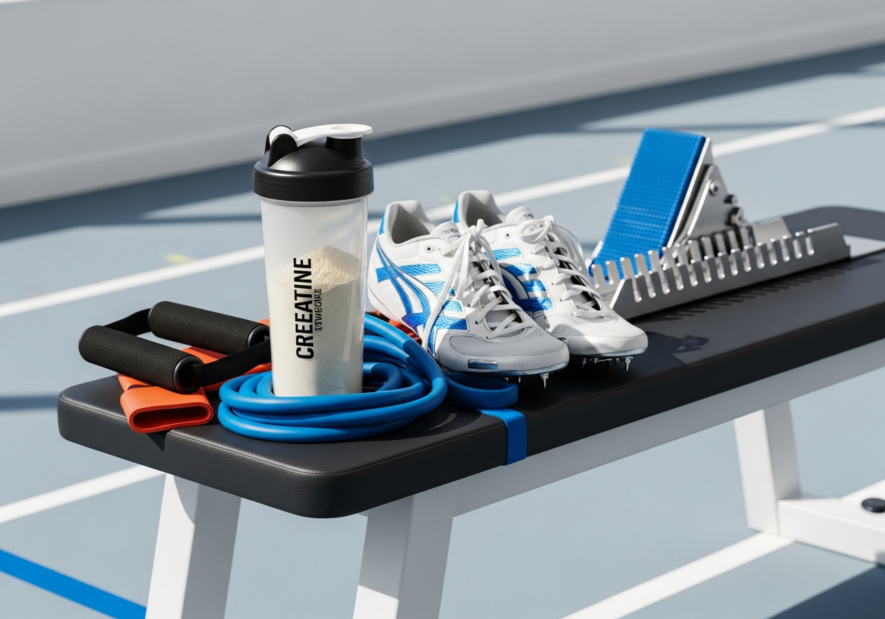 How creatine improves speed: the ATP-phosphocreatine system that powers acceleration