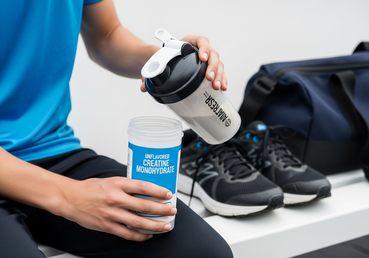can teenagers take creatine — illustrative photo