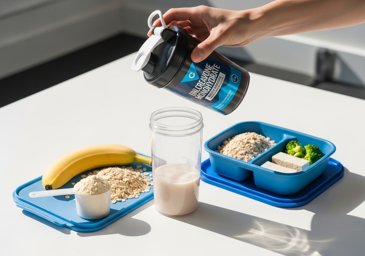 How to take creatine on a vegetarian or plant-based diet: the simplest step-by-step plan
