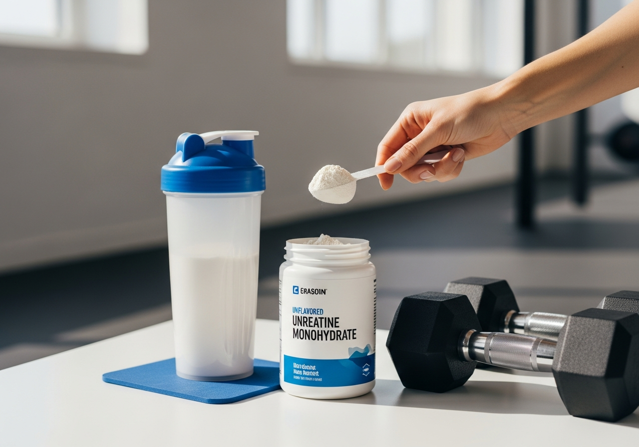 creatine for women — illustrative photo