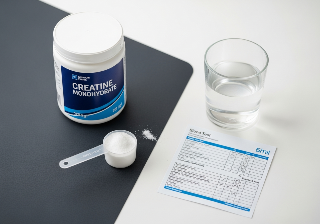 Can creatine affect blood work? Yes, but usually not by raising CK directly