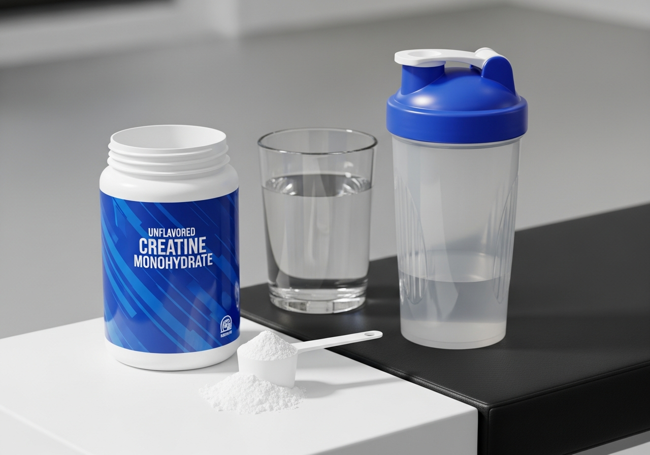 creatine loading phase — illustrative photo