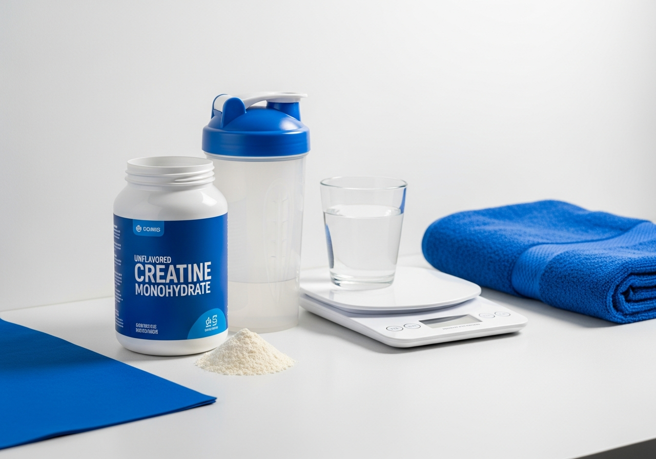 creatine myths — illustrative photo