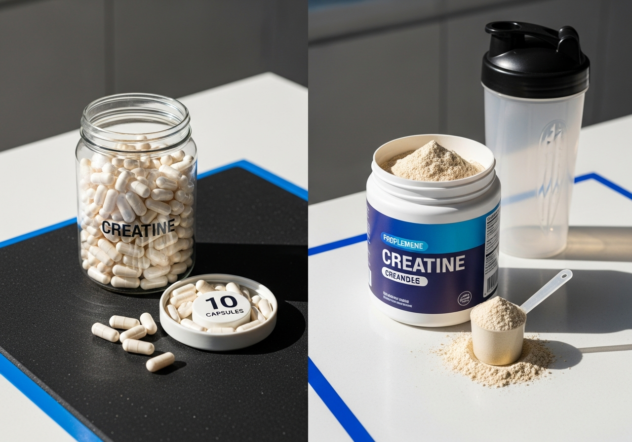 Creatine pills vs powder cost: the comparison that decides it for most people