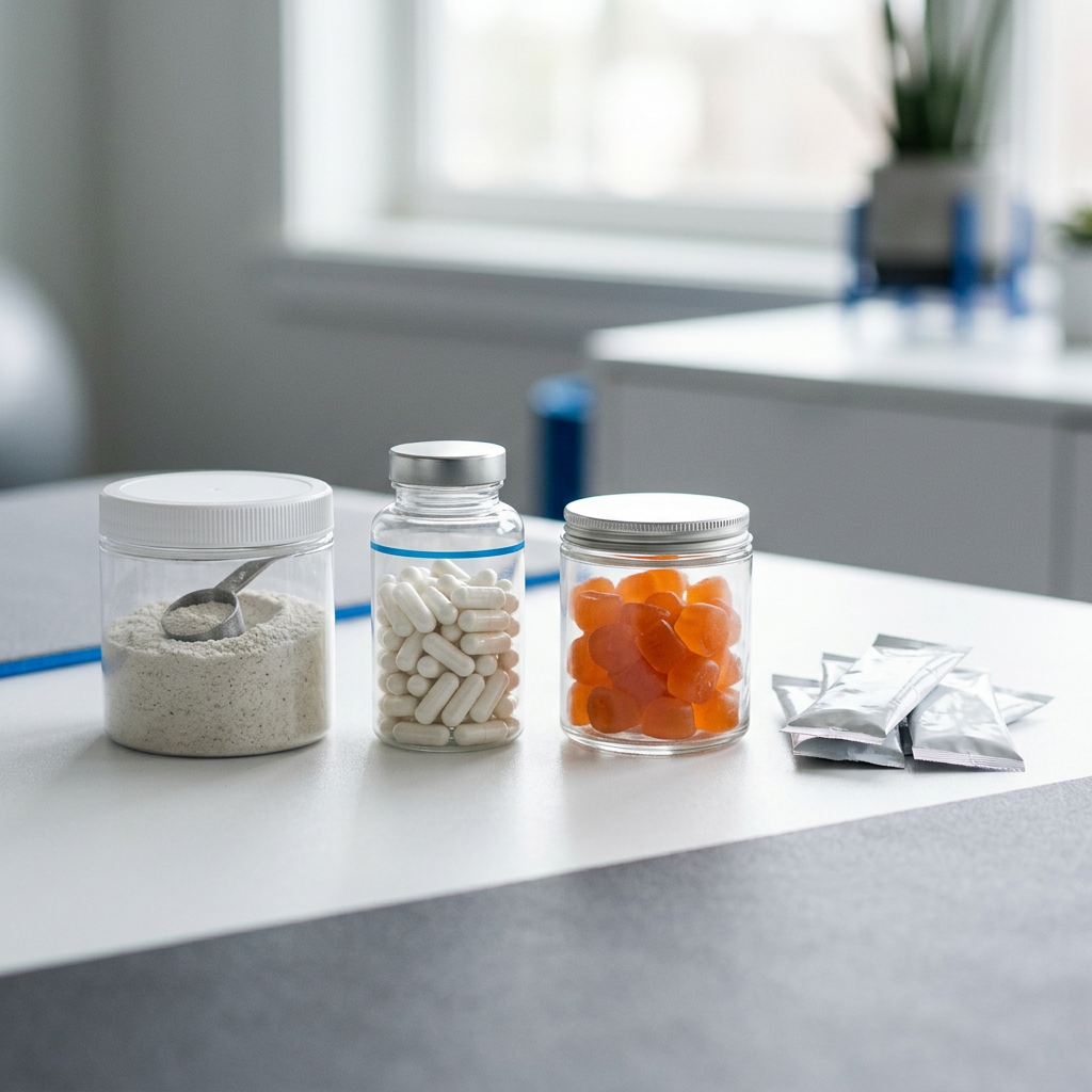 Which format is actually cheapest per gram: powder, capsules, gummies, flavoured mixes, or blends?