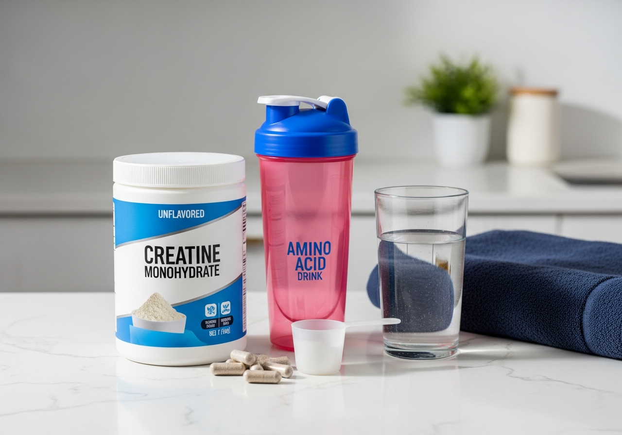 creatine vs bcaas — illustrative photo