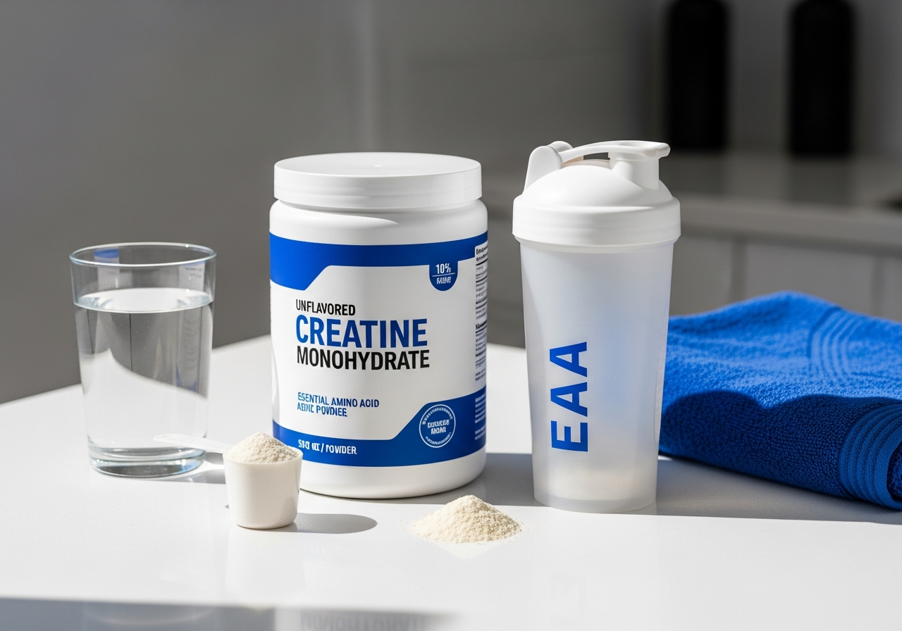 creatine vs eaas — illustrative photo