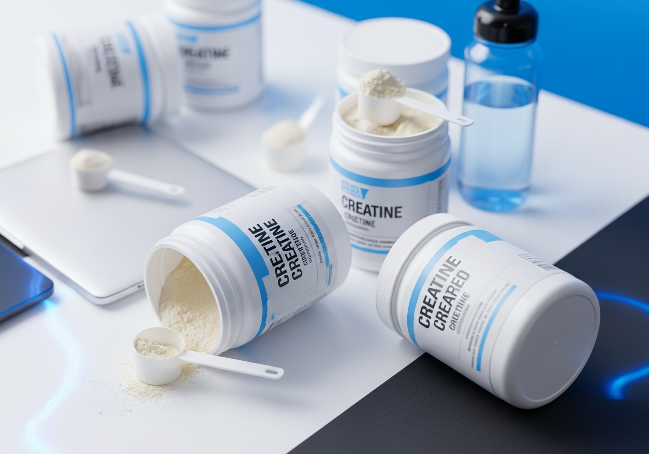 Choosing a creatine that is less likely to create problems: simple, tested, and clearly labelled
