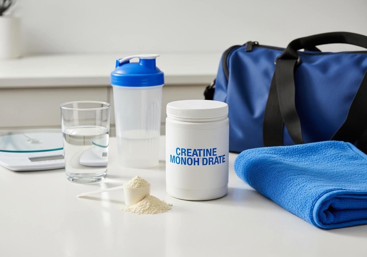 does creatine help you lose fat — illustrative photo