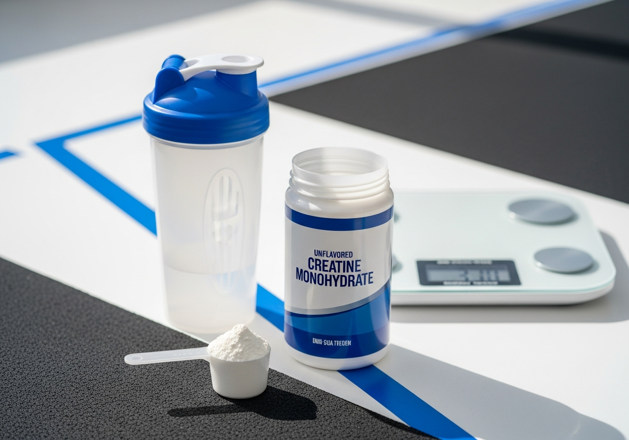 does creatine make you gain weight — illustrative photo