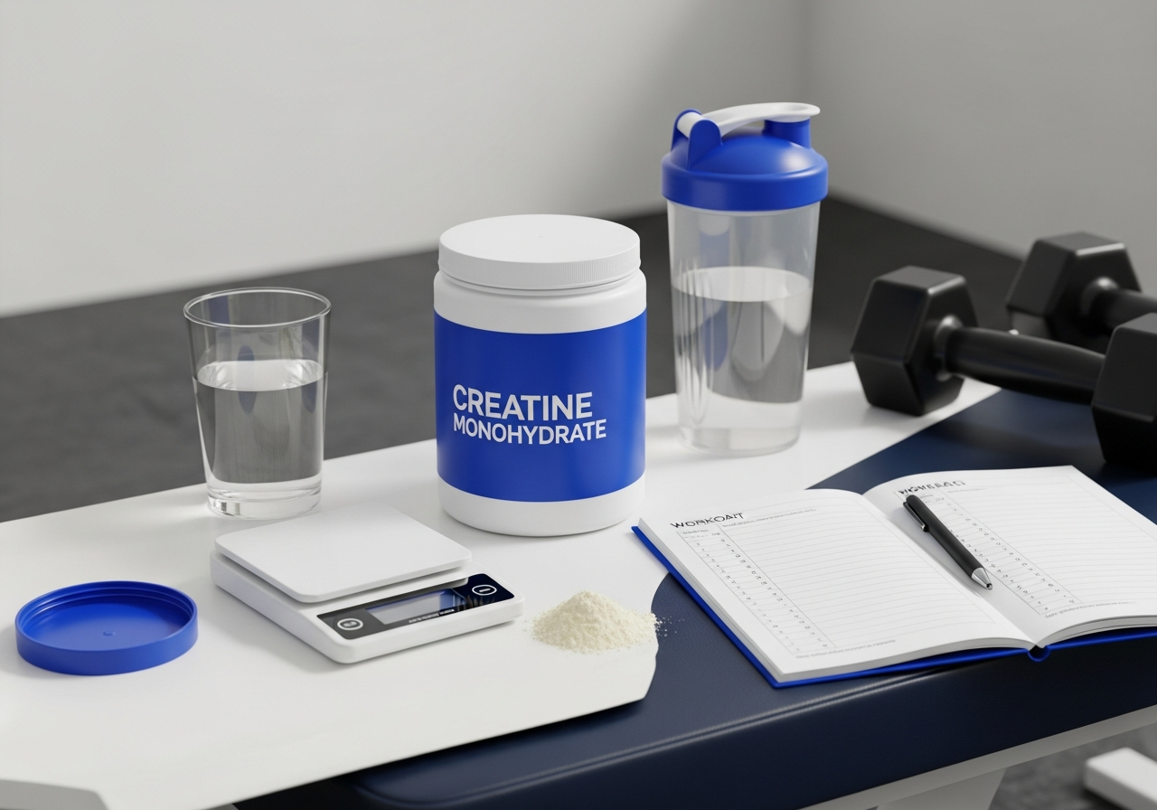 how long does creatine take to work — illustrative photo