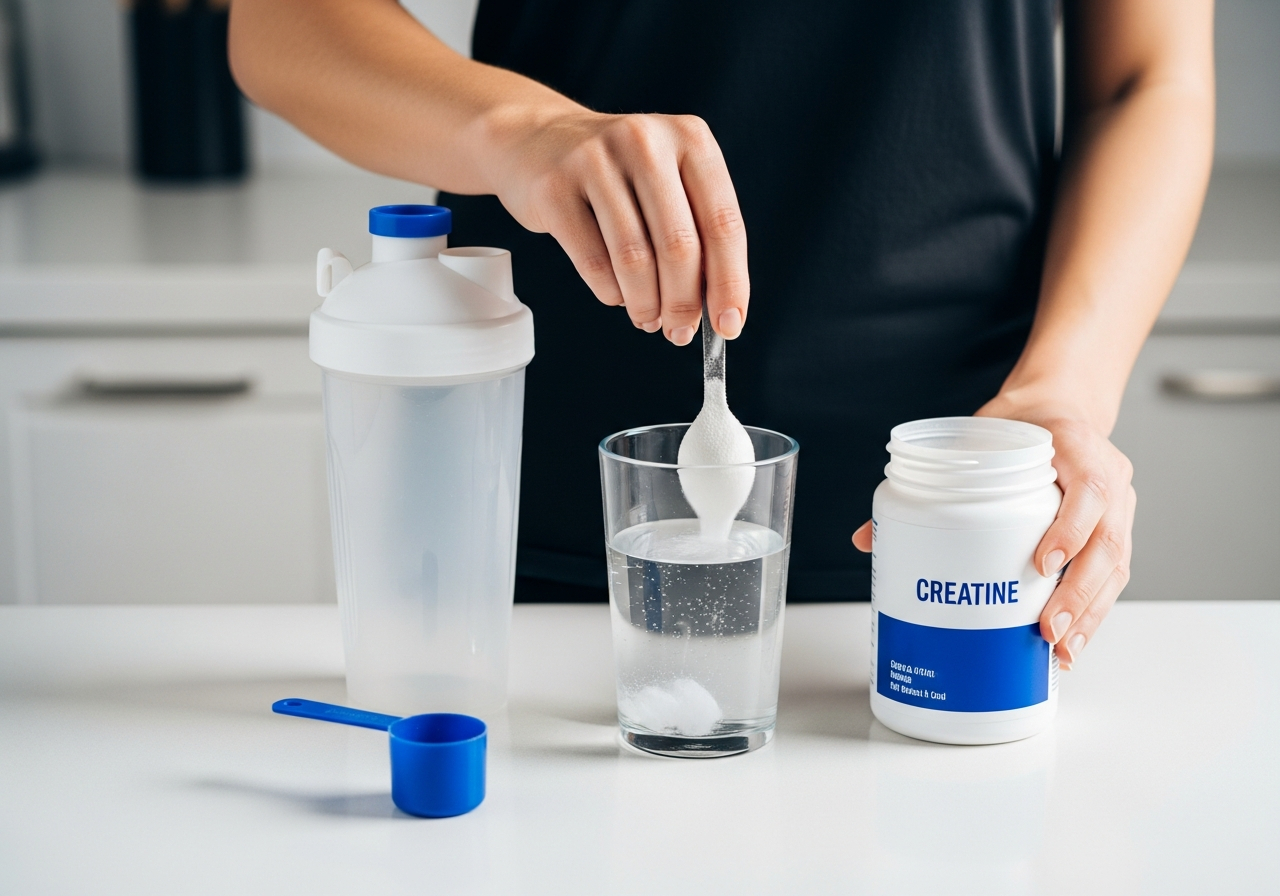 How to mix creatine properly in 60 seconds